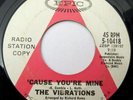 The Vibrations-Cause You're Mine/I Took An Overdose-Rare Northern Soul 45-DJ-MP3