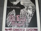 Vintage PINK FLOYD Concert POSTER USA 1971 SIGNED by RANDY TUTEN early years box