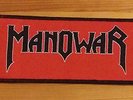Manowar Patch Stripe Sign of the Hammer Virgin Steele Thor Manilla Road Aufnäher
