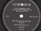 81c.  Sir Edward Elgar - Five Improvisations (Elgar) - Symposium 1022 thru 1024
