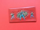 ELVIS PRESLEY-LOVELY CONDITION FOR THIS GENUINE EPE RED CLUTCH PURSE