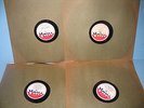 4 V Disc Records WW2 Era 78s  Bing Crosby Doris Day Dinah Shore Al Jolson + More