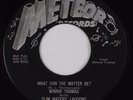 MINNIE THOMAS & SLIM WATERS LAGOONS: I Know ’56 METEOR R&B Blues 45 Soul HEAR