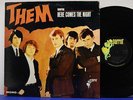 THEM w/ VAN MORRISON Here Comes The Night LP '66 Parrot PA 61005 MONO NM Rare