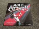 AXE ATTACK - 1980 LP - MOTORHEAD,AC/DC,IRON MAIDEN,UFO,JUDAS PRIEST STUNNING NM