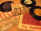 The Beatles 3 Brazil 7” EPs unique sleeves (John Lennon/Paul McCartney) rare