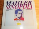 MAHLER Symphonies 6 & 10 SINOPOLI 2-LP-Box DG Digital