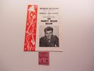 BILLY FURY 1959  PROGRAMME  & TICKET   THE MARTY WILDE SHOW , 30TH AUGUST , 1959