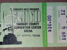 Pink Floyd 1977 US Concert Ticket Stub.