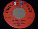 THE DEL-PHIS It Takes Two / I'll Let You Know Rare Check Mate 45 Northern Soul