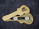 The Beatles Commemorative Watch Wooden Guitar Case Apple Corp.