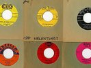 6 DOO-WOP 45s BOP-CHORDS GLADIOLAS SMOOTH-TONES TWILIGHTERS EMERALDS, SOLITAIRES