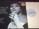 Maria Callas / Rescigno / PO - Verdi Heroines LP Columbia SAX 2293 B/S UK ED1
