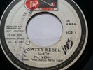 U-ROY -  NATTY REBEL / REBEL VERSION / TR GROOVEMASTER  7'' / VG++