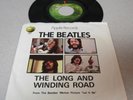 The Beatles-The Long and Winding Road/For You Blue-Vinyl 45 w/PictureSleeve