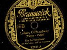 ANDREWS SISTERS  Lullaby of Broadway / Three o'clock in the morning 78rpm  S7458
