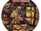 IRON MAIDEN LP VINYL - piece of mind - LIMITED EDITION PICTURE DISC