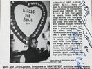 HARRY NILSSON AUTOGRAPH (PLUS JIMMY WEBB AUTOGRAPH) ON 