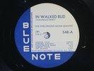 78 RPM -- Thelonious Monk Quntet, Blue Note 548, E+ Bebop -  Jazz