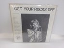 The Rolling Stones Get Your Rocks Off Blue/Green Vinyl Record LP Nice Condition