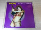 EX/EX   The Cramps/Bikini Girls With Machine Guns/1990 Enigma Shaped 7