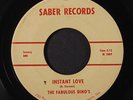 FABULOUS DINO'S: Instant Love / Retreat 45 (very close to M-) rare Soul