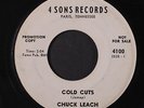 CHUCK LEACH & X-L'S: Cold Cuts / Cocoanut Grove 45 (dj) Oldies