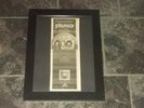 Planxty-Cold blow & the rainy night-1974 Original poster sized advert framed