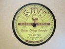 Rare Blues 78 WILLIE NIX baker shop boogie seems like a million years SUN hear