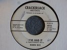 NORTHERN SOUL 45 Robin Rice I've Had It Crackerjack 4016 Promo VG/VG+ HEAR MP3