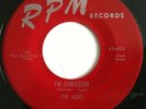 Rare 1955 NM Doo Wop RPM 433 45 The Jacks I'M CONFESSIN' / SINCE MY BABY'S GONE