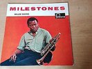 jazz LP MILES DAVIS milestones CBS / FONTANA 682 030 TL Holland NM
