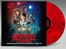 Stranger Things Soundtrack Vol 1 vinyl limited Transparent Red w/Black Swirl