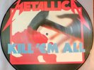 Metallica - Kill 'Em All. MFN 7 P. VG Condition Ltd Picture Disc Vinyl Record LP