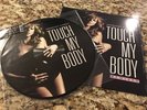 Mariah Carey Touch My Body Picture Disc & Remix Single (shrink) 2 Vinyl Lp Lot.