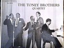 TONEY BROTHERS QUARTET   RARE BIBLETONE LP   BLUE VINYL