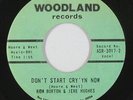 Garage 45 - Ron Burton & Jere Hughes - Don't Start Cry'yn Now - Woodland VG+ mp3