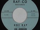 R&B Soul 45 - Len Johnson - One Day - Ray-Co - mp3