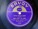 MILES DAVIS /CHARLIE PARKER-LITTLE WILLIE LEAPS /CHASING THE BIRD ON SAVOY JAZZ