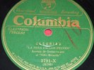 LA NINA DE LOS PEINES 78 rpm COLUMBIA 3791-X pre war flamenco E-