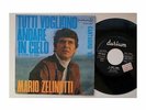 Disco vinile EP45 giri Mario Zelinotti Tutti vogliono andare incielo Il conto to
