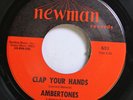 Hear  Garage Rocker Mad Mike 45 Ambertones - Clap Your Hand / Cruise On Newman
