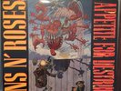 Guns 'n Roses Appetite For Destruction Banned Cover 1987 LP + temporary tattoo
