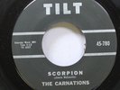 Hear  Surf Tittyshaker Mad Mike 45 The Carnations - Scorpion / Fireball Mail On
