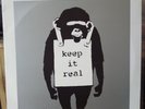 Dj Dm Banksy Limited Edition Keep It Real Laugh Now Record LP Silver Version