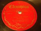 JAZZ ALEX JACKSON'S SERENADERS I Call YouSugar/WILLIE JONES Bugs CHAMPION 15402