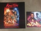 Kung Fury Soundtrack red Vinyl LP and David Hasselhoff True Survivor 7