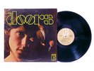 THE DOORS Self Titled s/t Debut ORIG 1967 LP GOLD Label Big White E NEAR MINT