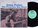 JESSE FULLER San Francisco Bay Blues PRESTIGE FOLKLORE LP mono