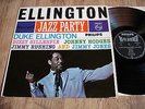 DUKE ELLINGTON & HIS ORCH, JAZZ PARTY, ORIG 1959 PHILIPS HI-FI-STEREO LP, RARE